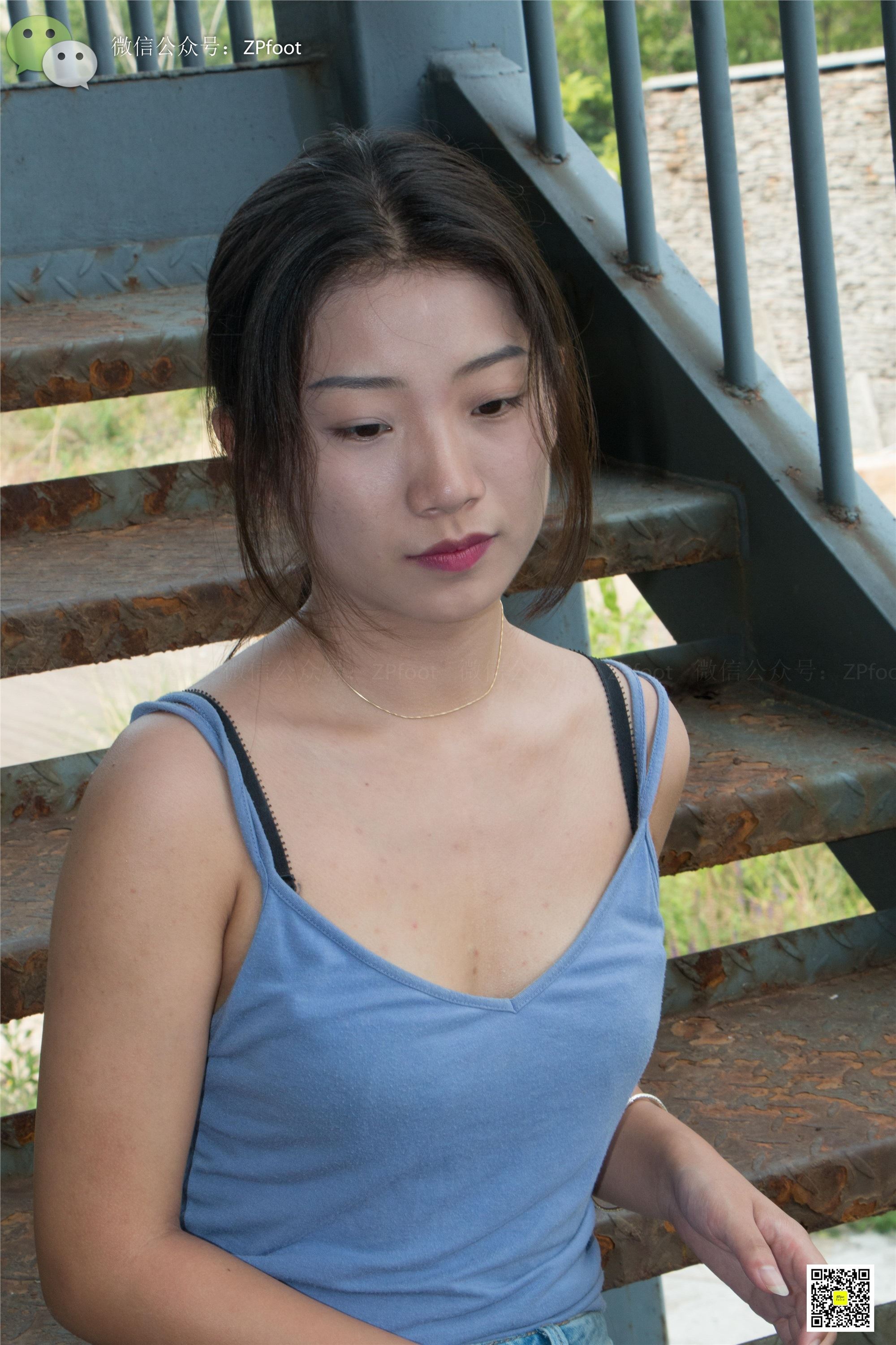 LSS山茶摄影 NO.010 芍药的短丝裸足